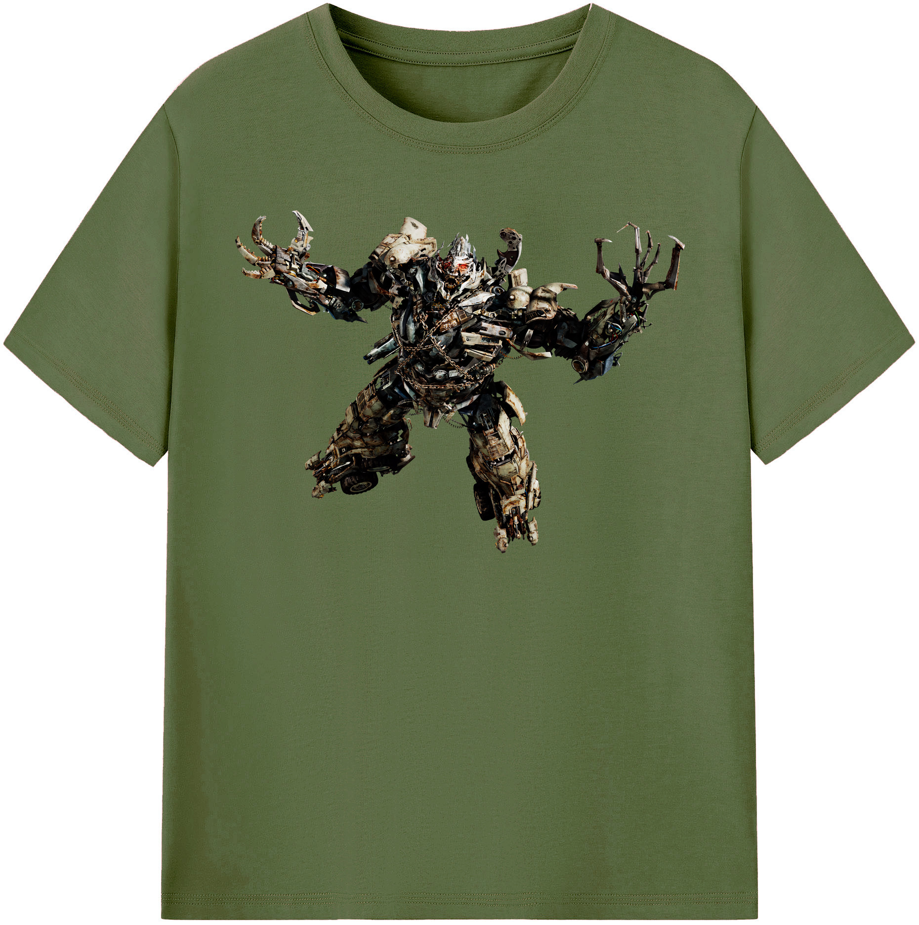 （画像用） Transformers トランスフォーマー 綿100％半袖Tシャツ（フロントプリント）